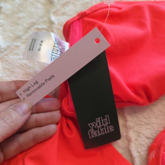 Wild Fable One Piece Swimsuit, Cutouts, M - Picture 10 of 10